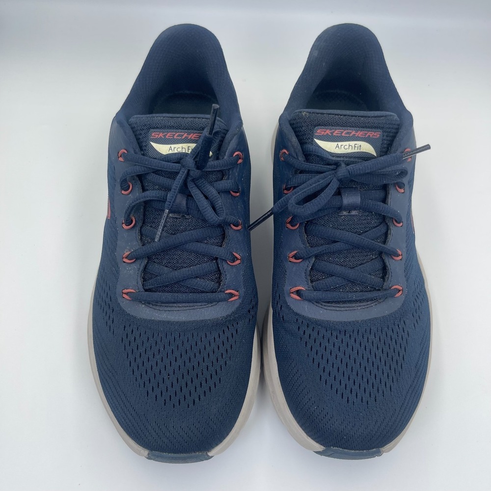 Skechers Slip-Ins Arch Fit 2.0 Running Shoes Size 9.5 Men's Navy Blue Extra Wide